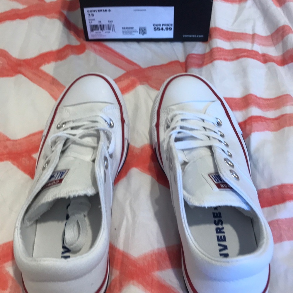 converse slip on never worn women